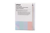 Label printer - Cricut Pastel Sampler - cutaway card set - powder blue tulip holographic silver matte white whispering blue - 2009483