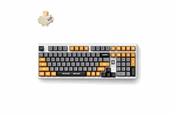 Tastaturen - MCHOSE x Unbox Therapy - UT98 (Retro Therapy) - Gaming Tastaturen - Englisch (US) - Weiss - HW-UT98-3