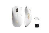 Maus - MCHOSE K7 Ultra Lightweight Wireless - Gaming Maus (Weiß) - MC-K7-11