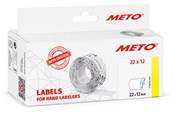 Papier, Fotopapier und Etiketten - METO Price labels 22x12 white deep freeze 6 rls/1000 - 9517182
