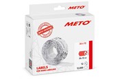 Papier, Fotopapier und Etiketten - METO Price labels 26x12 flour red 12 rls/1000 - 30007343