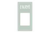 Papier, Fotopapier und Etiketten - METO Sealing closure label 50x100.Enjoy! - 30011967