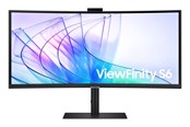 Monitor - 34" Samsung ViewFinity S6 (S34C650V) - LS34C650VEUXXE