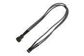 Stromkabel (Extern) - Nanoxia - fan power extension cable - 3 PIN internal power to 3 PIN internal power - 30 cm - NX3PV3EC