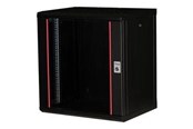 Rack-Gehäuse - Equip Pro Mount - rack - 600x450 mm with glass door removable and lockable panels assembled - 12U - EPM-12-6045-B-CBAA