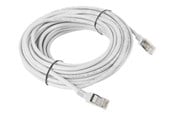 Netzwerk - Kabel - Lanberg patch cable - 10 m - grey RAL 7035 - Grau - 10m - PCU6-10CC-1000-S