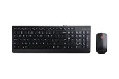 Tastaturen - Lenovo 300 USB Combo - keyboard and mouse set - US Input Device - Tastatur & Maus Set - Englisch (US) - Schwarz - GX30M39606