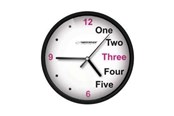 Einrichtung - Esperanza PRAGUE - clock - quartz - wall mountable - 20 cm - EHC014K - 5901299929926