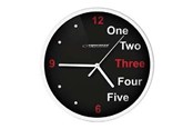 Einrichtung - Esperanza PRAGUE - clock - quartz - wall mountable - EHC014W - 5901299929940