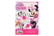 Kreativ-Spiele - Canenco Minnie Mouse Watercolour Paint Set Book - incl. Brush - MM24355