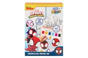 Kreativ-Spiele - Canenco Spidey Water Paint Set Book - incl. Brush - SP24355