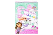 Kreativ-Spiele - Canenco Gabby's Dollhouse Watercolour Paint Set Book - incl. Brush - GD24355V1