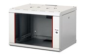 Rack-Gehäuse - Equip Pro Mount - rack - 600x450 mm with glass door removable and lockable panels assembled - 7U - EPM-07-6045-G-CBAA