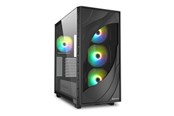 Gehäuse - Sharkoon Rebel C80G RGB - Gehäuse - Tower - Schwarz - 4044951041152