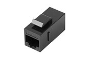 Netzwerk - Kabel - Lanberg keystone coupler - black - Schwarz - KSU6-3000