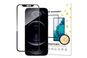 Handys - Schutzfolie - Wozinsky uper Durable Full Glue Tempered Glass Full Screen Protector Frame Case Friendly iPhone 16e / 14 / 13 Pro / iPhone 13 Black - 5907769317651