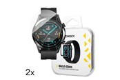 Handys - Schutzfolie - Wozinsky Full Glue Tempered Glass for Huawei Watch GT 2 / GT 2 Pro 42mm (2 pcs) - 5907769366321