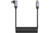 USB Kabel - SmallRig 4792 USB-C Straight to USB-C Angled Coiled Data Cable - 4792