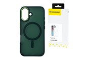 Handys - Cover & Cases - Wozinsky Fashion MagSafe Case for Samsung Galaxy S25+ - Green - 5907769370021