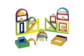 Holzspielzeug - Goki Wooden Building Shapes Fantasy 38pcs - 58655