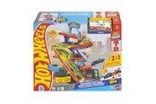 Spielzeugauto - Hot Wheels City Transforming Stunt Garage - JHL94