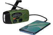 DAB, Netzwerk und Radiowecker - Thomson RT260 - Emergency Hand Crank Radio - Green - RT260