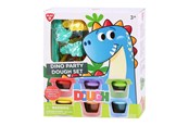 Kreativ-Spiele - Playgo Dino Party Clay Set - 6 Clay Pots - 8205