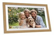 Digitale Bilderrahmen - DENVER FRAMEO PFF-1502LW - Light Wood - PFF-1502LW