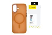 Handys - Cover & Cases - Wozinsky Fashion MagSafe Case for Samsung Galaxy S25 - Orange - 5907769370526