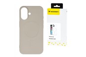 Handys - Cover & Cases - Wozinsky Silicone Magnetic Case Magsafe for Samsung Galaxy S25 - Beige - 5907769370687