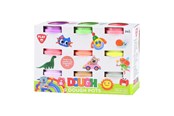 Kreativ-Spiele - Playgo Clay Set 9 Neon Colors - 9x56gram - 8019