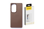 Handys - Cover & Cases - Wozinsky Carbon Fiber Case with MagSafe for Samsung Galaxy S25 - Brown - 5907769370816