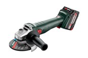 Winkelschleifer - Metabo W 18 L 9-125 QUICK - angle grinder - cordless - 125 mm - 2 batteries - 602249650