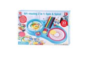 Kreativ-Spiele - Playgo 2-in-1 Spiral Drawing Set - 33 pieces. - 7357