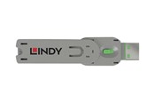 Systemzubehör - Lindy USB Type A Port Blocker Key - USB port blocker - 40621