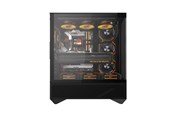 Gehäuse - Darkflash DY460 Computer Case with 4 ARGB Fans - Gehäuse - Schwarz - DY460 Black + 4 fans