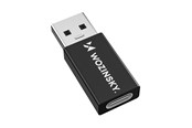 USB-Hubs - Wozinsky WAAC-01 USB-A - USB-C OTG - black USB-Hubs - 1 - Schwarz - 5907769378980