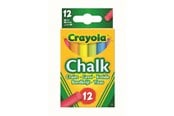 Utensilien zum Schreiben und Zeichnen - Crayola Washable Chalk Coloured 12 Pcs - 0281
