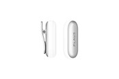Gadget - PLAUD NotePin Clip and Magnetic Pin - Lunar Silver - NP-AC-CP-SI