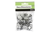 Kunst & Handwerk Ausstattung - Creativ Company Rhinestones Silver Various 252 pcs. - 52242