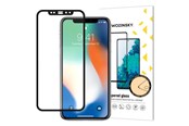 Handys - Schutzfolie - Wozinsky Super Durable Full Glue Tempered Glass Full Screen Protector With Frame Case Friendly Apple iPhone XR / iPhone 11 Black - 7426825353771