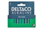 Batterien und Akkus - Deltaco battery - 10 x AAA / LR03 - Alkaline - LR03-10B