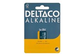 Batterien und Akkus - Deltaco battery x 6LR61 - Alkaline - 6LR61-1B