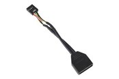 Display Kabel - SilverStone - USB internal adapter - 19 pin USB 3.0 header to 9 pin USB header - G11303050-RT