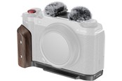 Foto & Video Zubehör - SmallRig 5260 L-Shape Mount Plate with Wooden Handle for FUJIFILM X-M5 Black - 5260