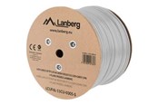 Netzwerk - Kabel - Lanberg bulk cable - 305 m - pantone cool grey 5C - Grau - 305m - LCUF6L-11CU-0305-S
