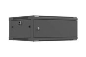 Rack-Gehäuse - Lanberg WF01 Series - rack - 600x600 flat pack with metal door - 4U - WF01-6604-00B