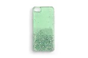 Handys - Cover & Cases - Wozinsky Star Glitter Shiny Glitter Cover Cover with Glitter Xiaomi Redmi Note 9T 5G Green - 9111201932388