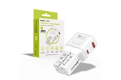 Handys - Adapter und Ladegeräte - Mobile Origin 35W Travel Adapter - EU/US/UK/AU PW25 - white - MO-PW25-WHT