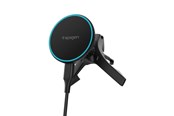 Handys - Adapter und Ladegeräte - Spigen Essential MagSafe Wireless Car Charger EV15MAQ - black - Air vent - ACP10513